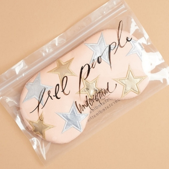 Free People Other - NEW Free People Leather Sleep Mask